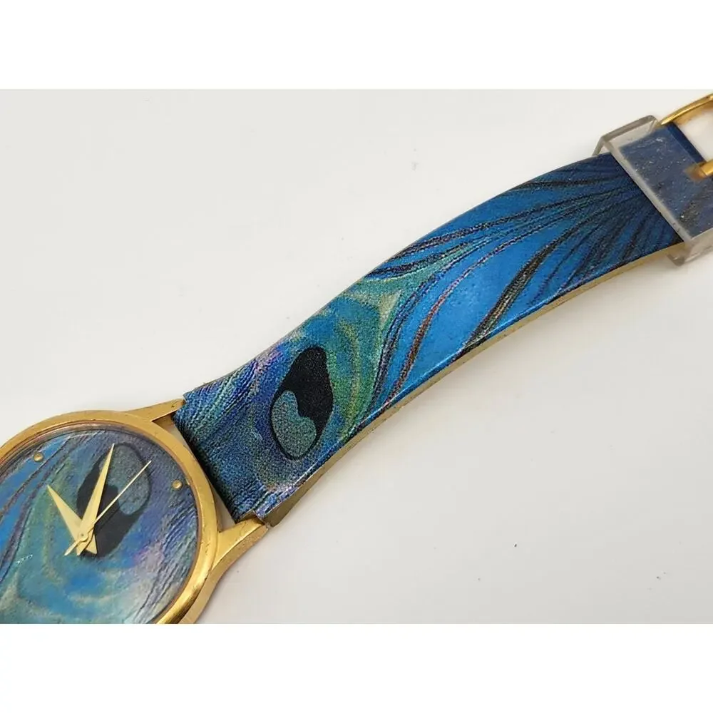 The Metropolitan Museum of Art MMA Louis Comfort Tiffany Blue Peacock Feather
